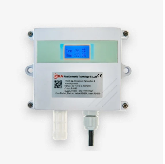 RK330-02 Cảm Biến Nhiệt Độ & Độ Ẩm Treo Tường