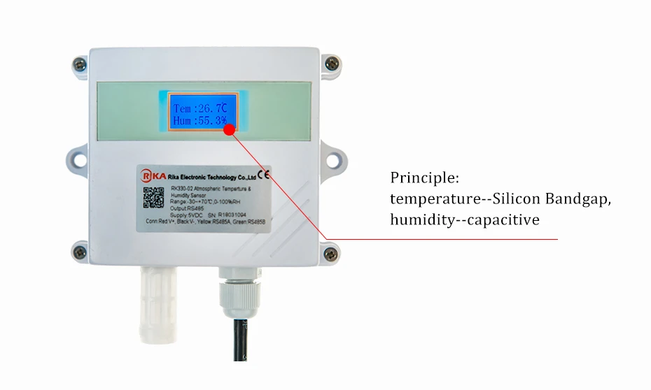 Cảm Biến Nhiệt Độ & Độ Ẩm HVAC RK330-02 — 5 Tính Năng Vượt Trội Cho Giám Sát Công Nghiệp