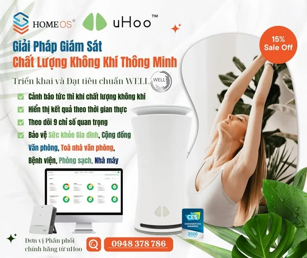 uHoo — Giám Sát Không Khí Thông Minh Cho Môi Trường Sống Trong Lành