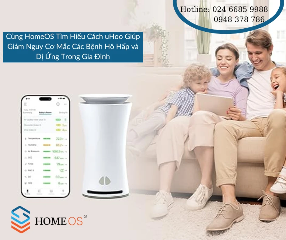 Giảm Nguy Cơ Bệnh Hô Hấp & Dị Ứng Trong Nhà — uHoo Bảo Vệ Gia Đình Bạn
