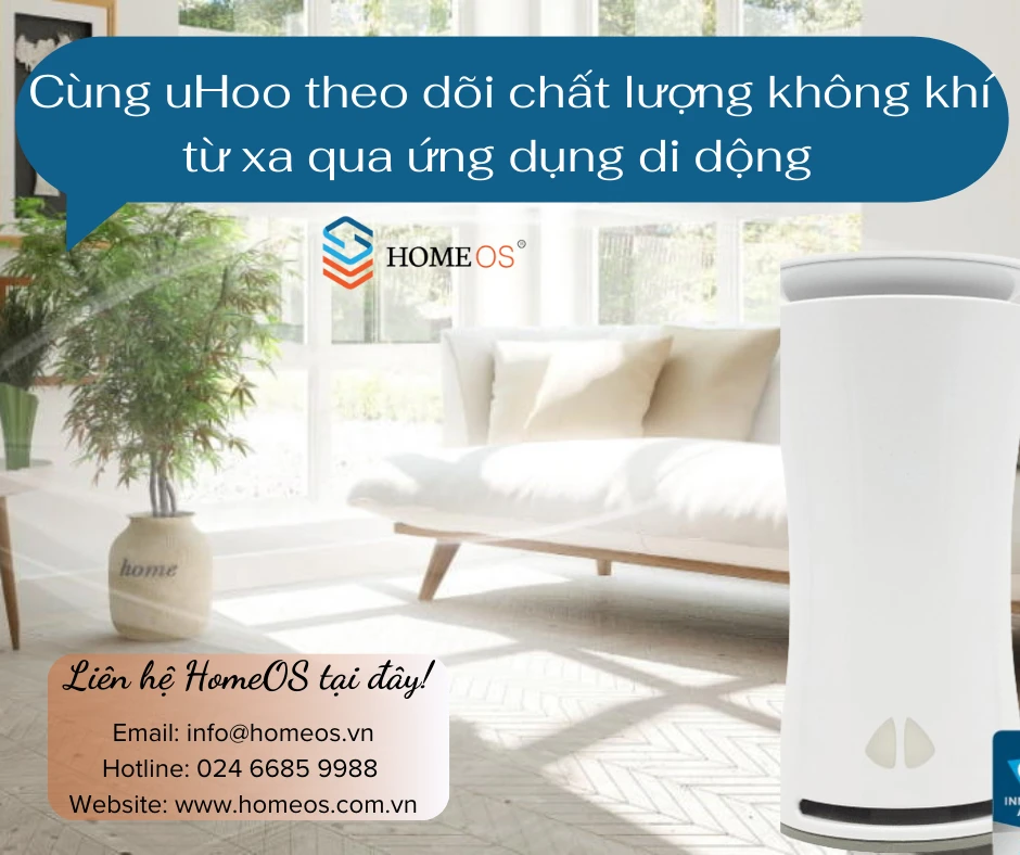 Giám Sát Không Khí Trong Nhà Từ Bất Kỳ Đâu — Sức Mạnh Của uHoo Và Ứng Dụng Di Động